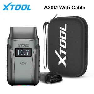 XTOOL A30M V2.0 Kit Full System Diagnostic Tool Bidirectional OBD2 Scanner Auto Scan with 26+Resets FCA CAN Lifetime Free Update
